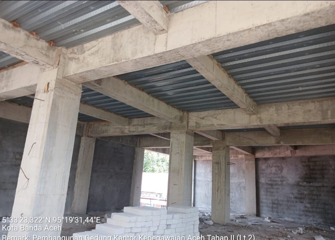 PEMBANGUNAN GEDUNG KANTOR BADAN KEPEGAWAIAN ACEH TAHAP 2