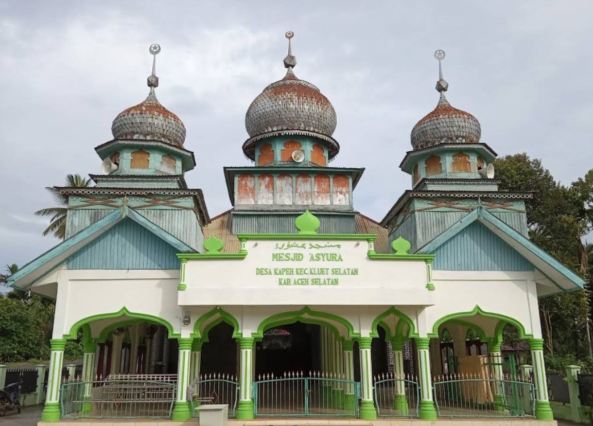 Masjid Asyura, Gp.Kapeh Kec. Kluet Selatan Aceh Selatan