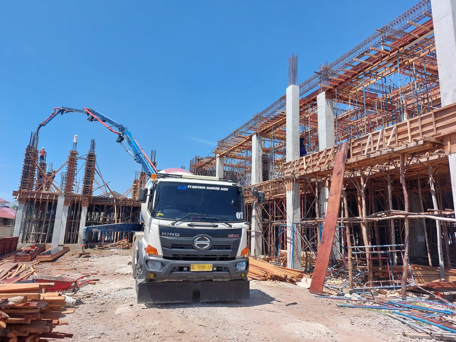 Lanjutan Pembangunan Gedung Diklat Kejaksaan Tinggi Aceh