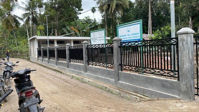 Pembangunan Pagar Masjid Al Aqsa Gp. Glumpang Bungkok Bireuen