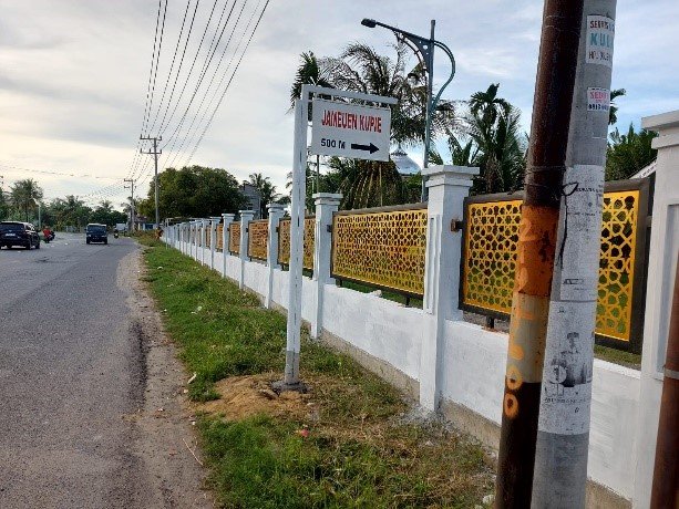 Pembangunan Pagar Masjid Cot Bada Peusangan Bireuen